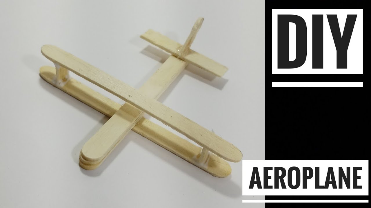 Ice cream sticks Aeroplane| DIY | SP ART N CRAFTS