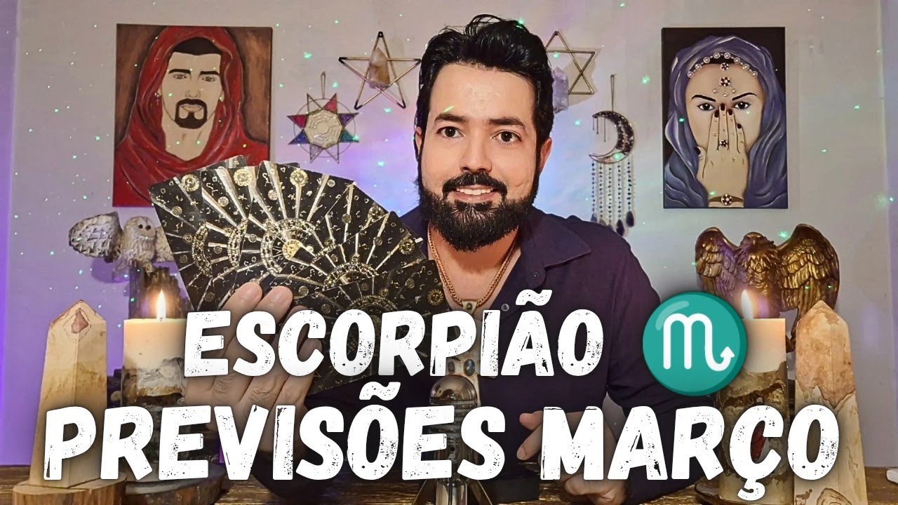 ESCORPIÃO MARÇO TAROT : PREVISÕES MANDALA ASTROLÓGICA!