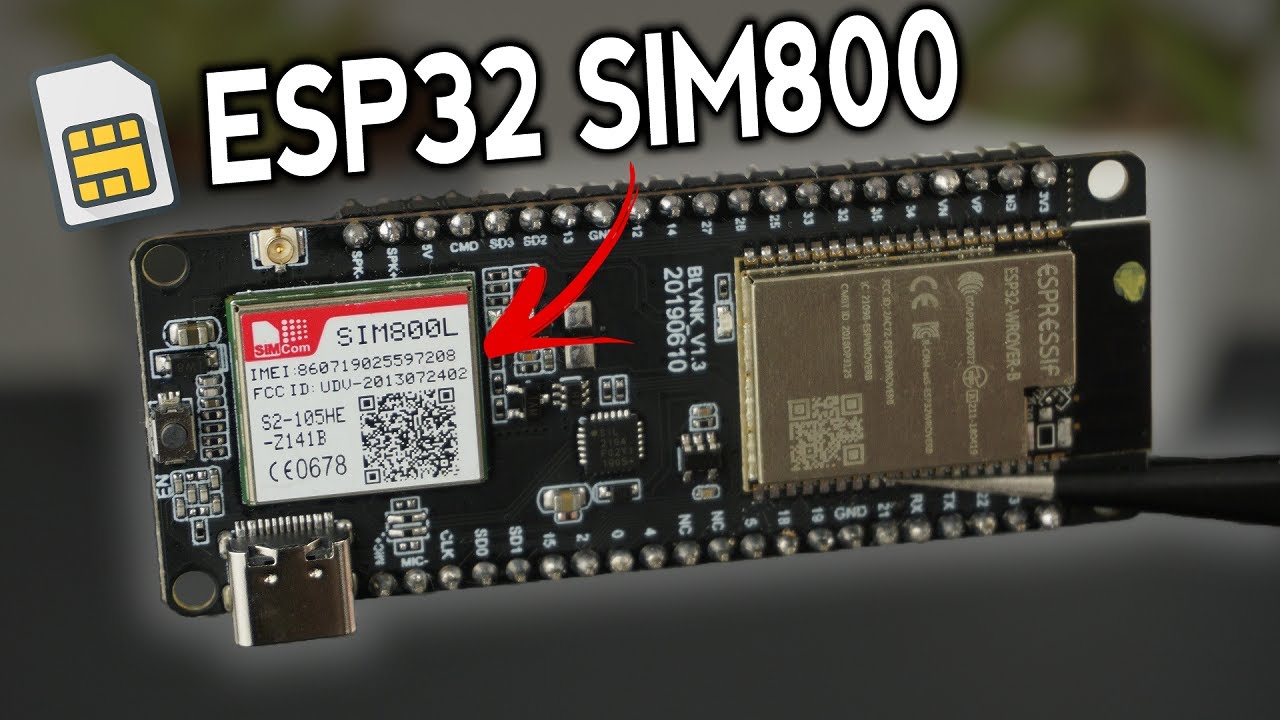 Публикация данных ESP32 в облаке без Wi-Fi (TTGO T-Call ESP32 SIM800L)