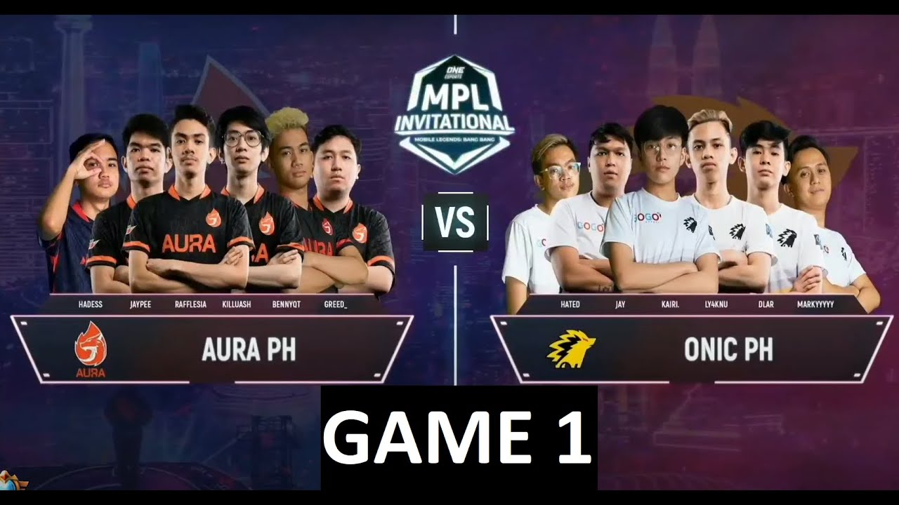 HD English | MPLI - Onic PH vs Aura PH | Game 1
