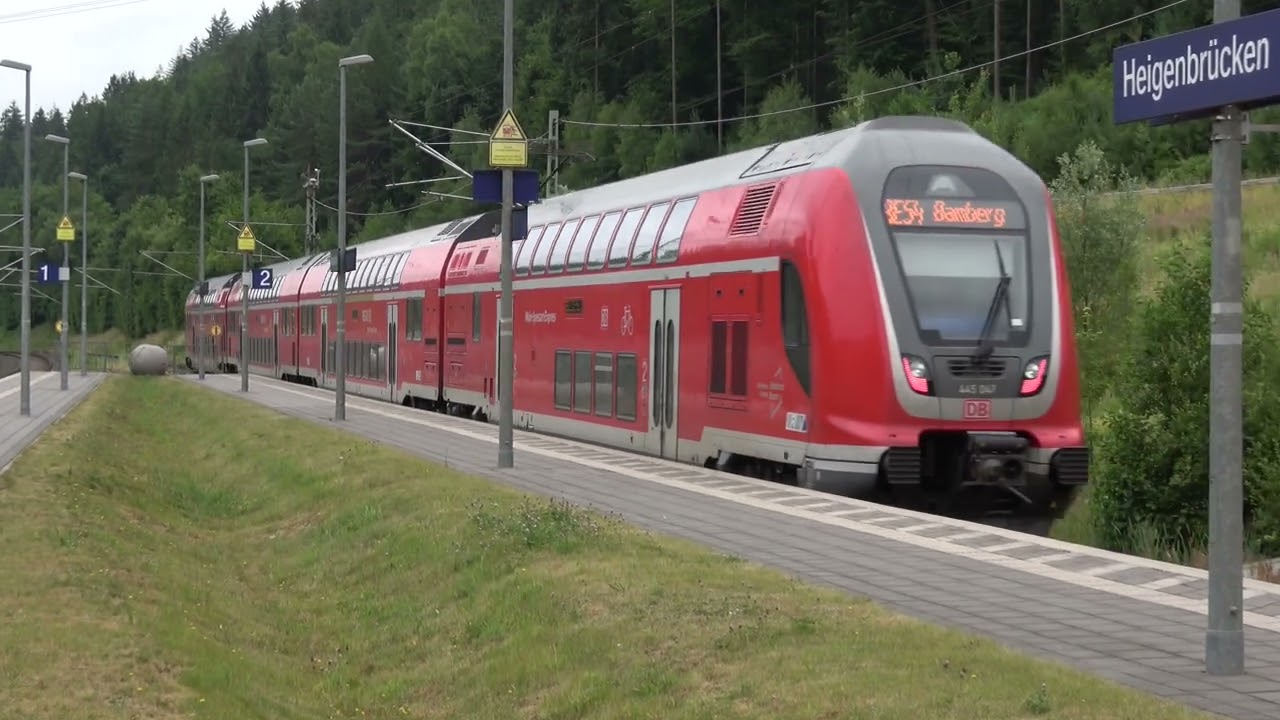 Zugverkehr am HP Heigenbrücken