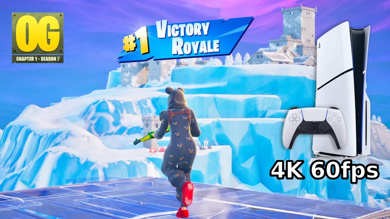 21 Kill Solo "Fortnite OG" Season 7 | High Kill Gameplay (PS5 4K)