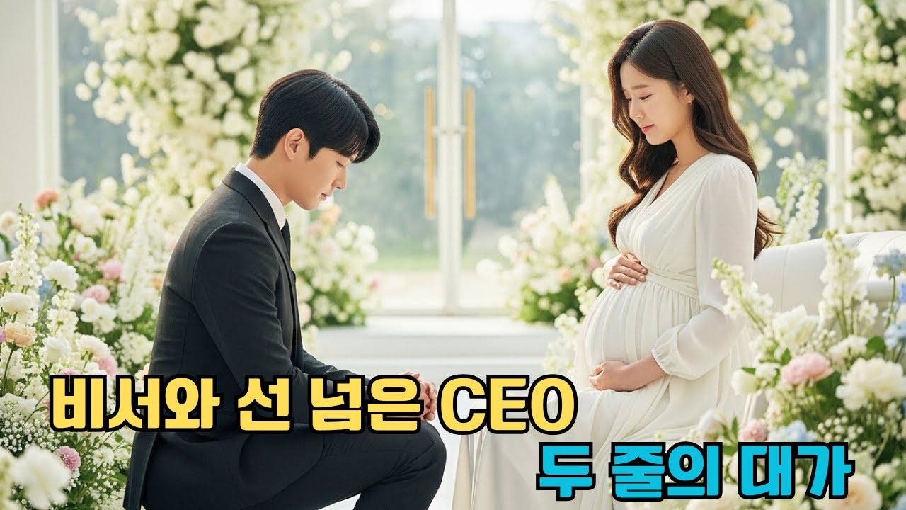 절대 스킨십 금지 조항을 어기고 비서와 선을 넘은 CEO 결국 임신 테스트기 두 줄을 보게 되는데 #한국드라마 #CEO로맨스