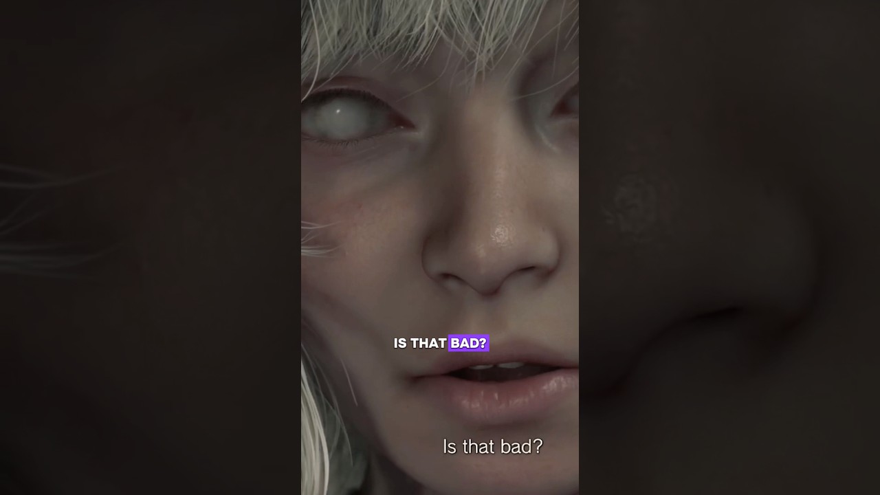 Resident Evil Requiem — Did the other child turn into the monster? 😨 That smile!