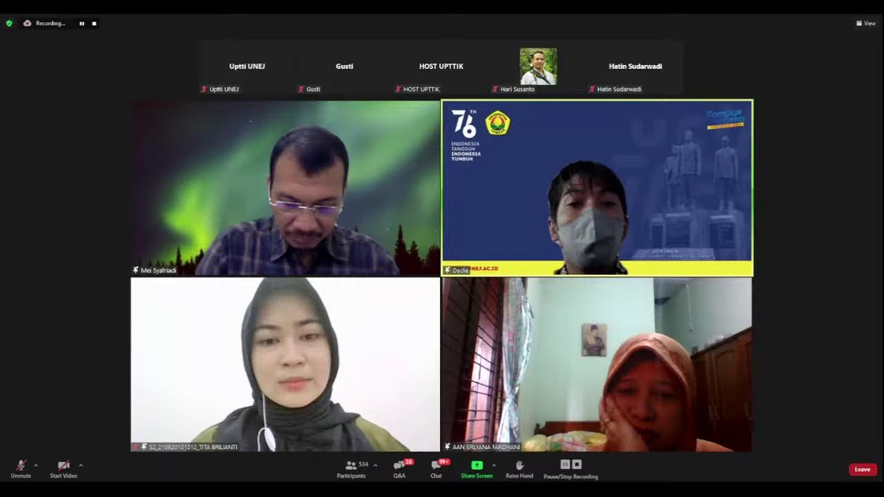 Sosialisasi UJIAN CBT TPA dan TKBI Pascasarjana 2021