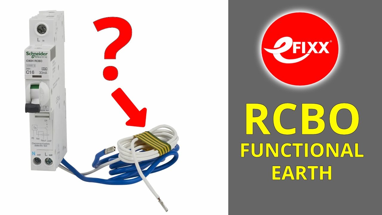 RCBO's What is the function of a functional earth? - Schneider Acti9 - Isobar P