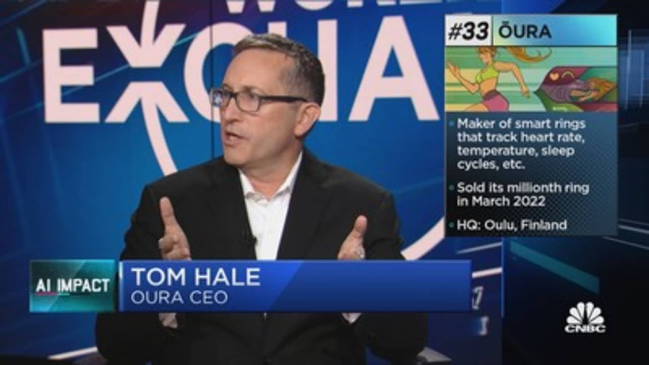 Ring health trackers are the best way to get data on your body, says Oura CEO Tom Hale