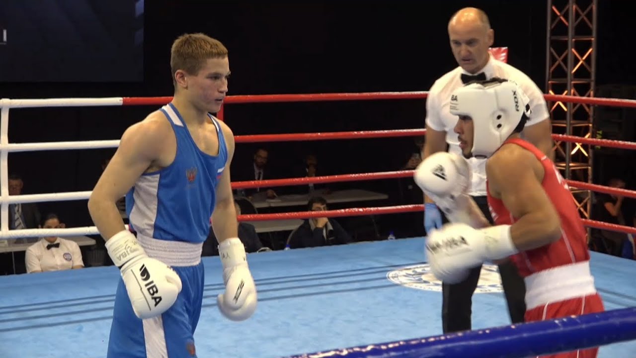 Finals YM60kg LOZANO YANDIEL (PUR) vs KOZLOV PLATON (RUS) | IBA YWCHs Budva 2024