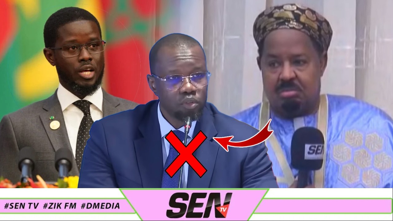 Ahmed Khalifa Niass tacle sévèrement Sonko sur sa dualité avec Diomaye : ses vérités éclatent !