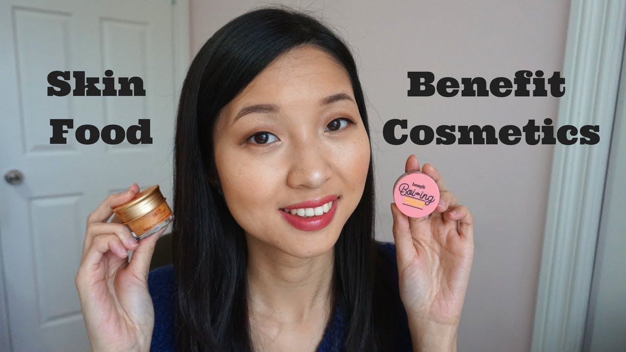Benefit Cosmetics Boi ing Brightening Concealer VS Skin Food Salmon Dark Circle Concealer
