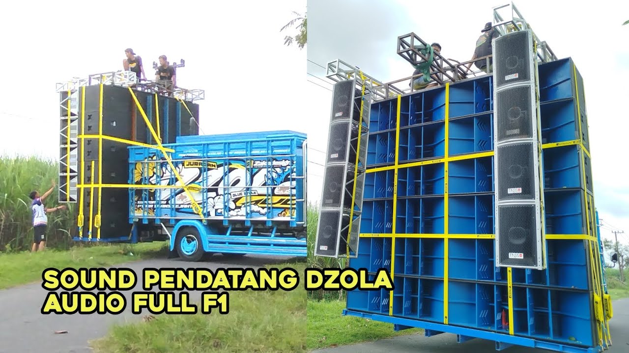Persiapan buat cek sound tapi truk nggak bisa masuk lapangan miring || midel renteng