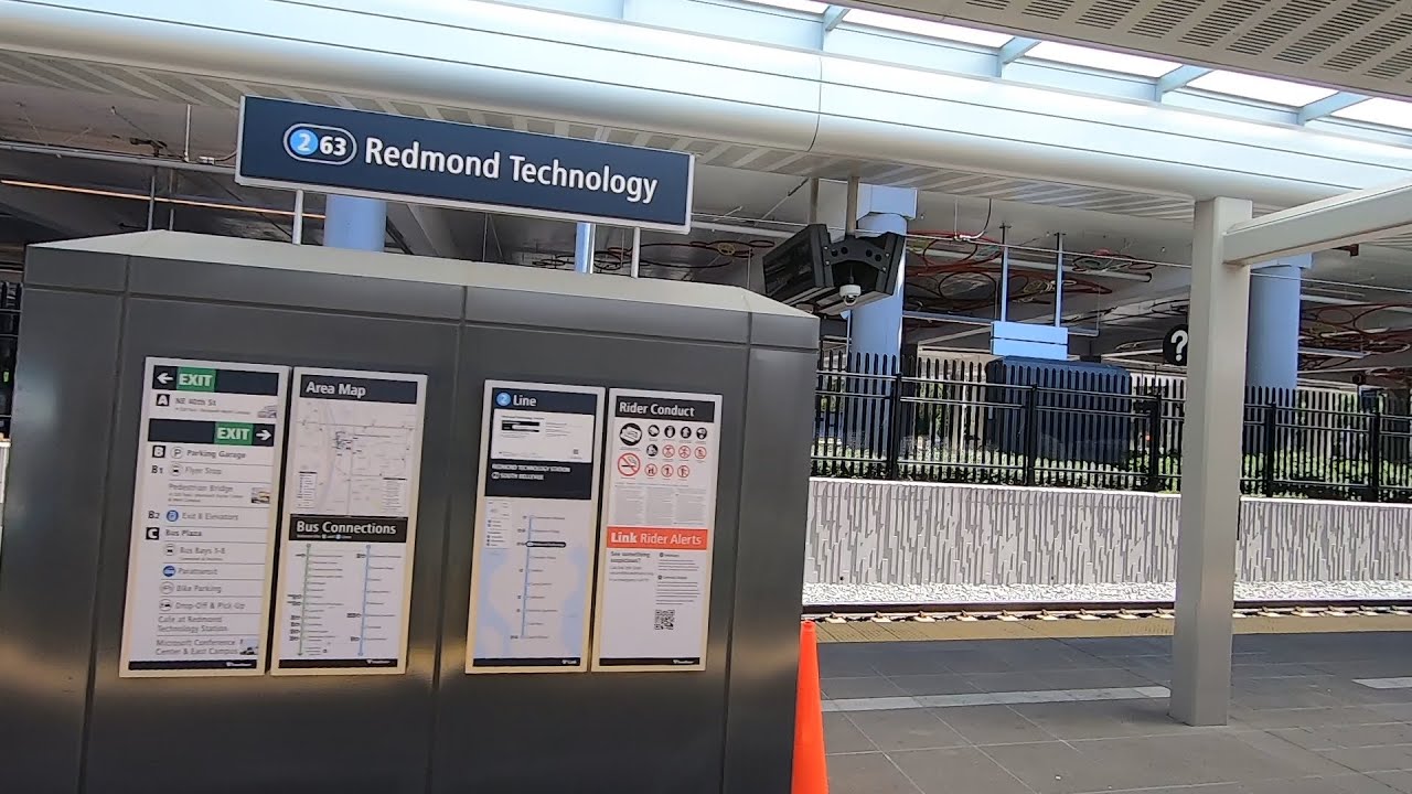 Sound Transit 2 Line, South Bellevue to Downtown Redmond, round trip, 2025