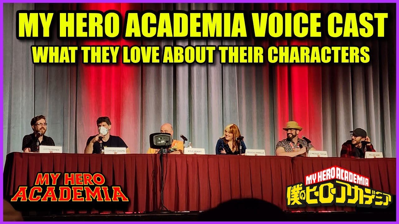 My Hero Academia Voice Actors Reveal What They Love About Their Characters | Anime Pasadena