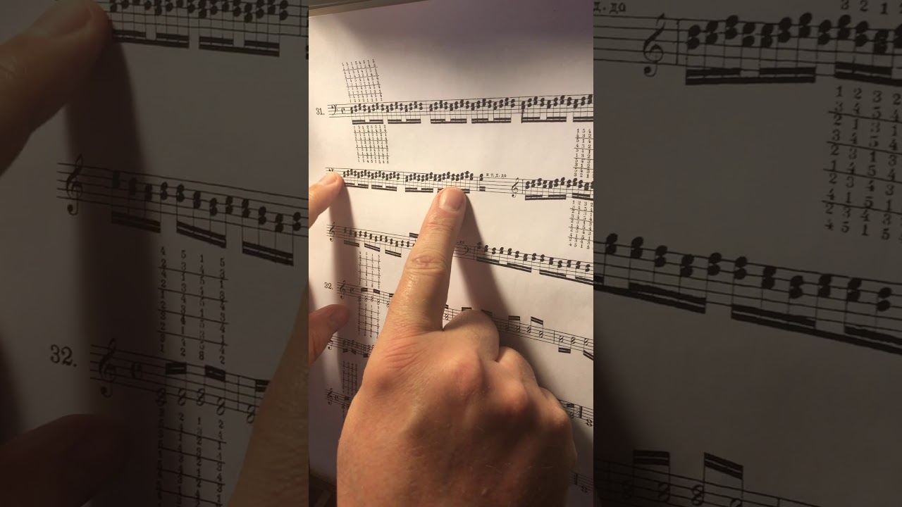 Серия «Упражнения и этюды» ГАНОН Упражнения Tutorial online