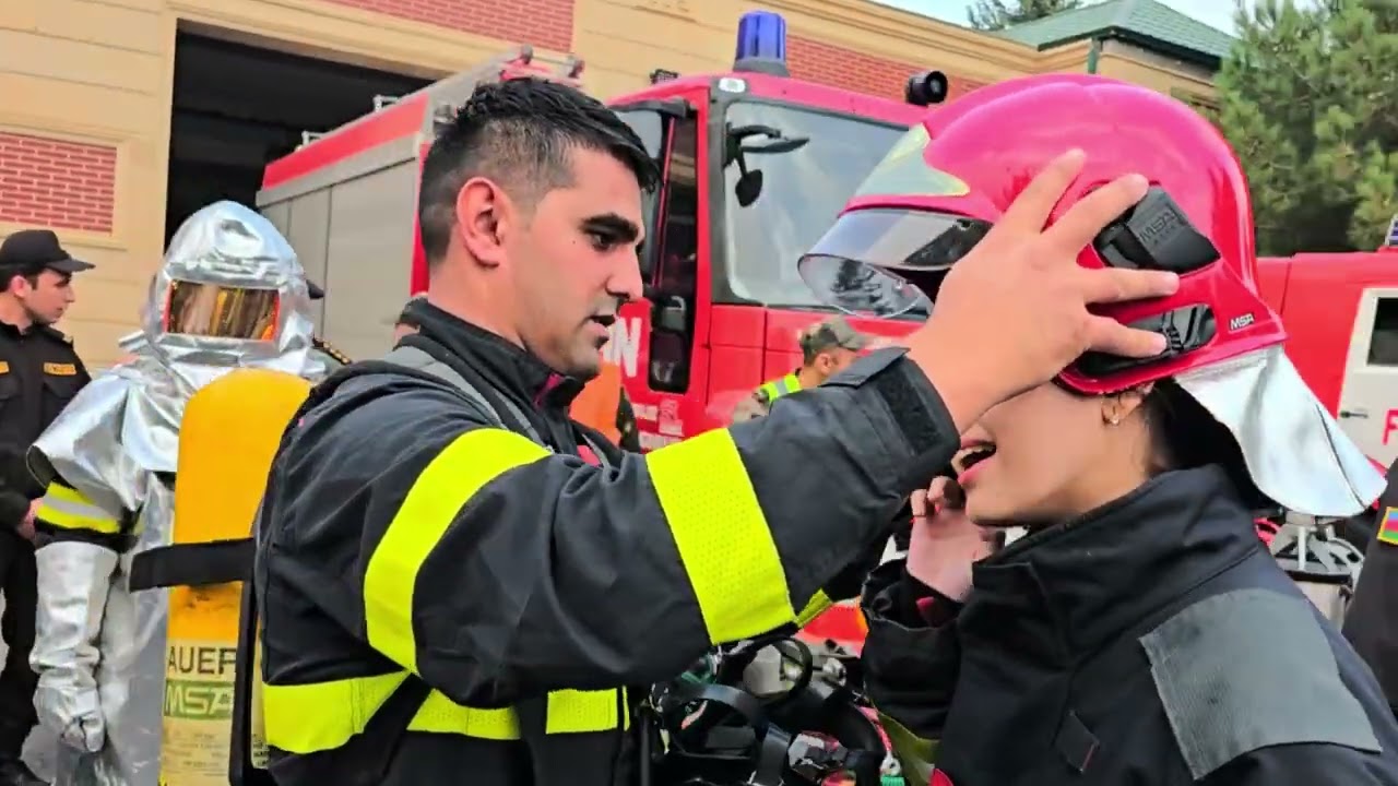 FHN-in Dövlət Yanğından Mühafizə Xidməti növbəti “açıq qapı günü” tədbirləri keçirib
