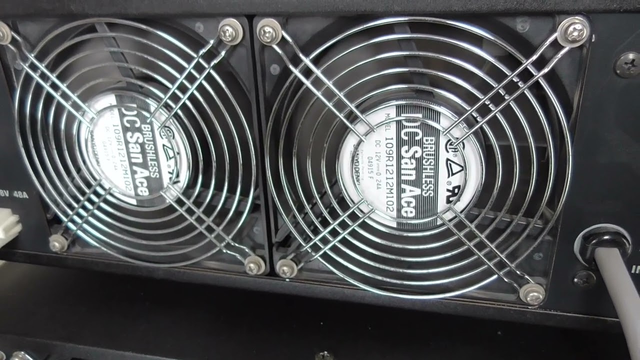VP-1000  Noise from fan