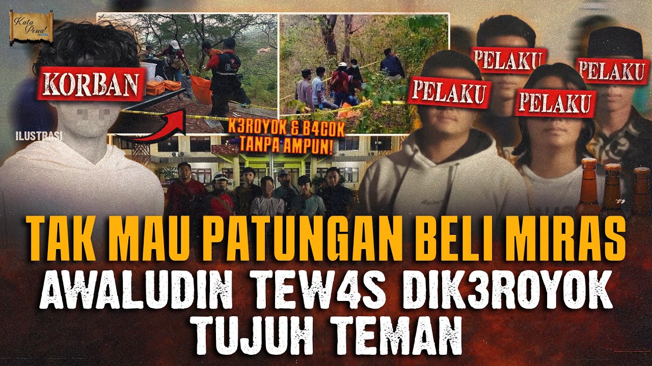 REMAJA T*W4S DIKEROYOK KARENA TAK MAU PATUNGAN BELI MIR4S !