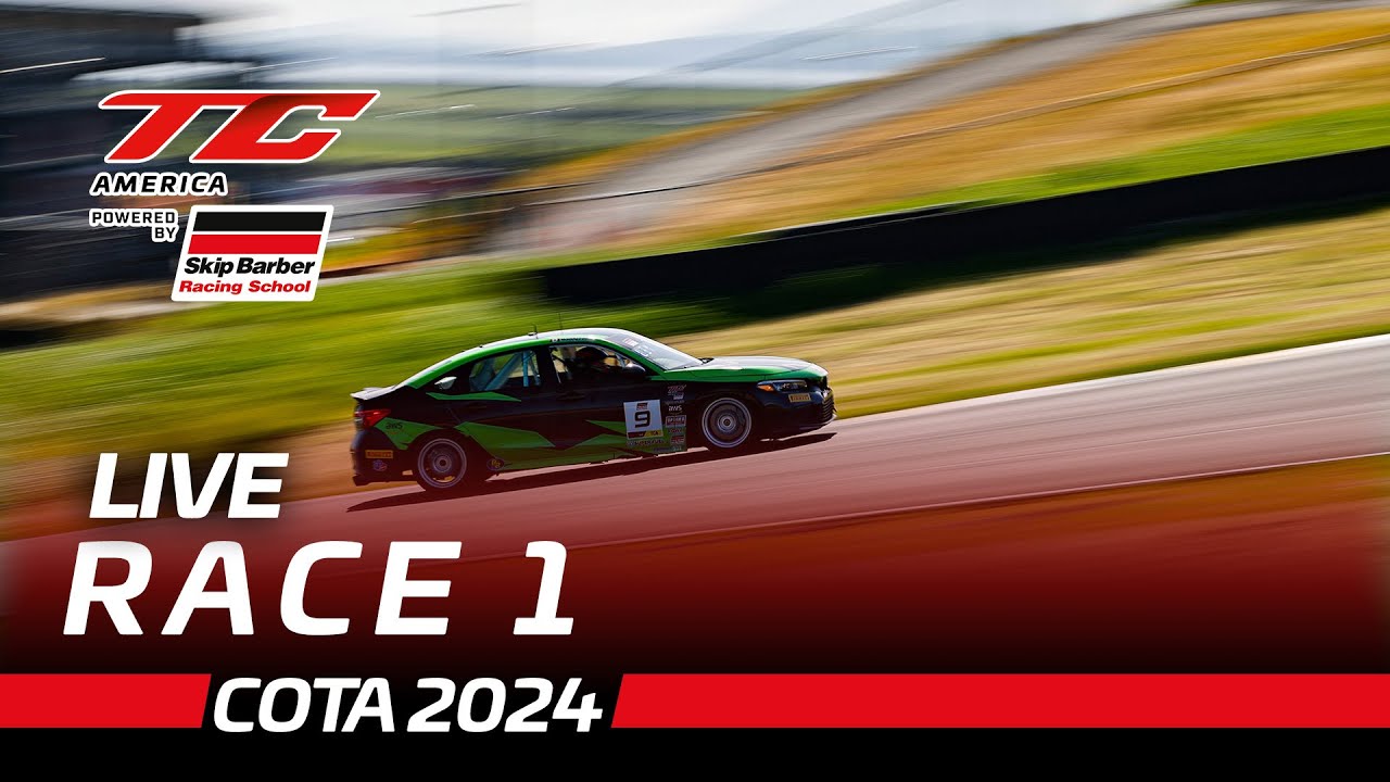 LIVE | Race 1 | Circuit of The Americas | TC America powered by Skip Barber 2024
