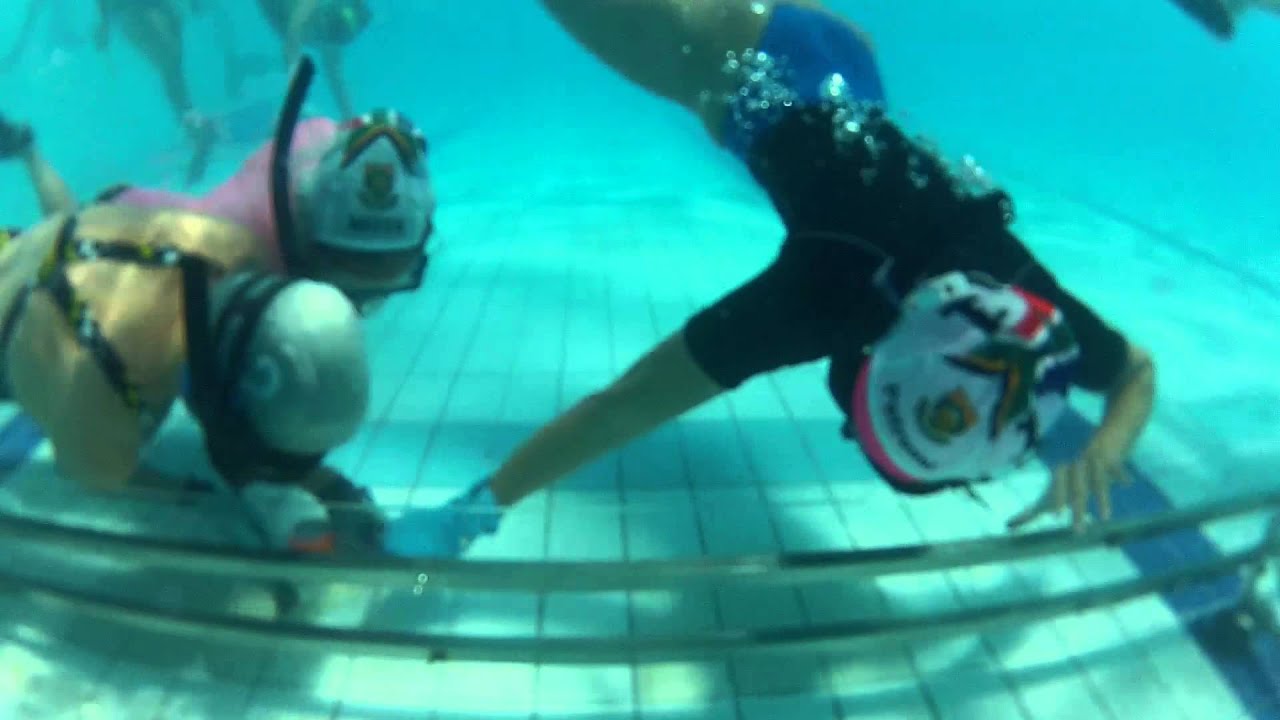 Maties Swimming Pool Underwater Hockey