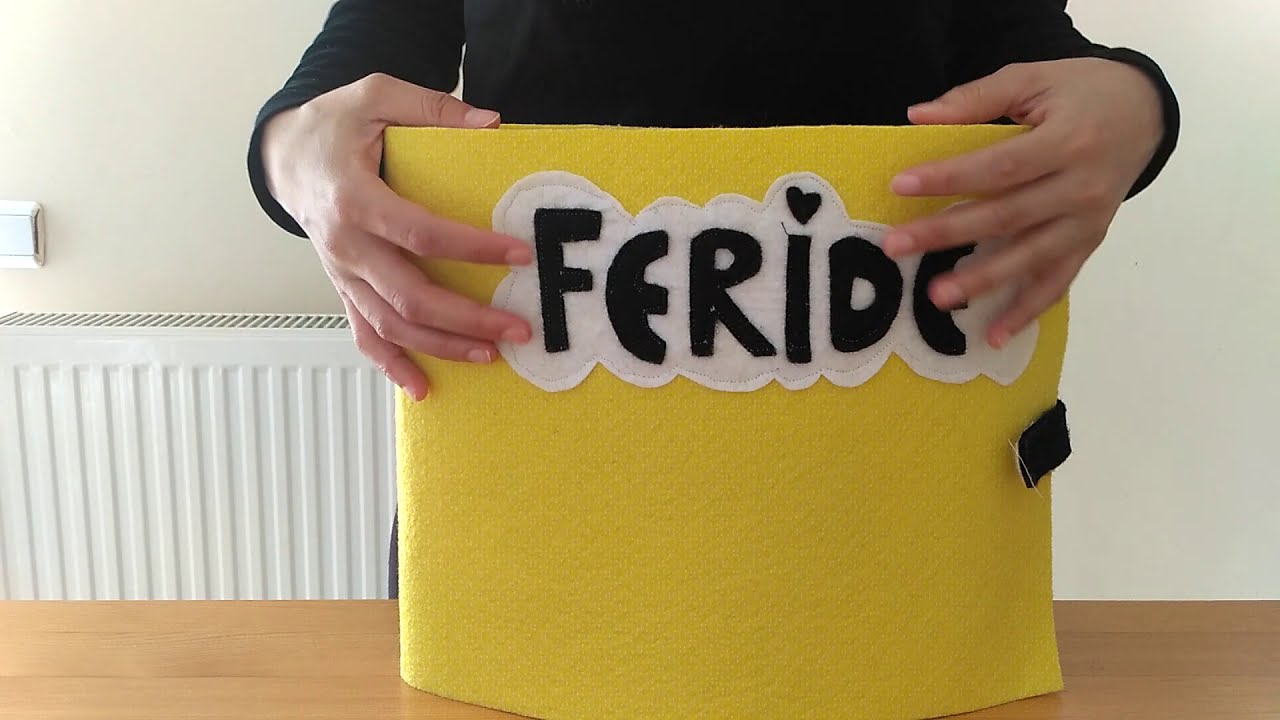 BEBEK/ÇOCUK EĞİTİCİ KEÇE KİTAP YAPIMI (FELT BOOK)