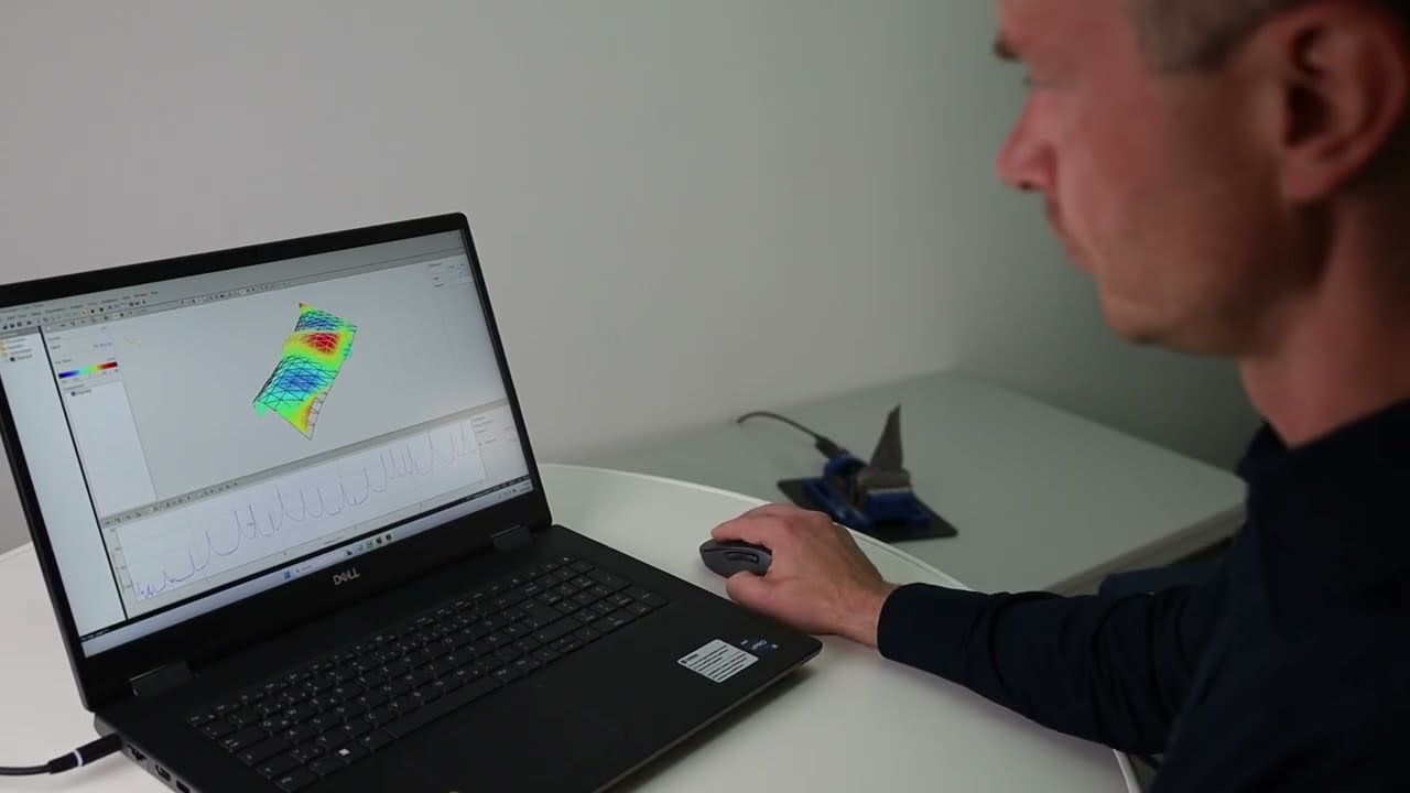 Keep it simple – Optical deflection shape measurement with the VibroScan QTec.