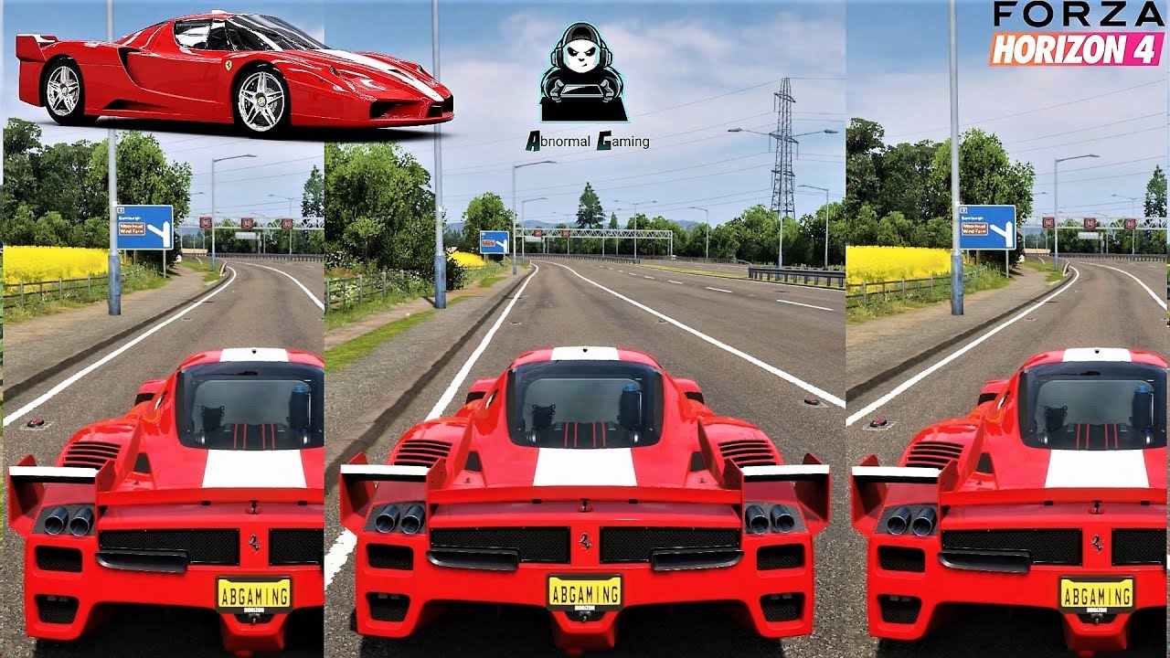 Forza Horizon 4 || 2005 Ferrari FXX  || All Engine Swap Top Speed Battle