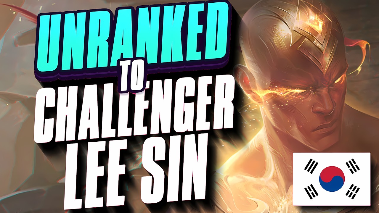 LEE SIN jungle CLIMB in KOREA!!