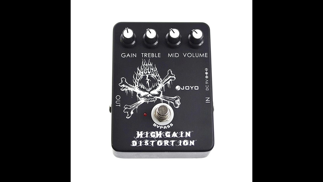 JOYO JF 04 High Gain Metal Distortion (pure pedal sound, no ir, no vst)