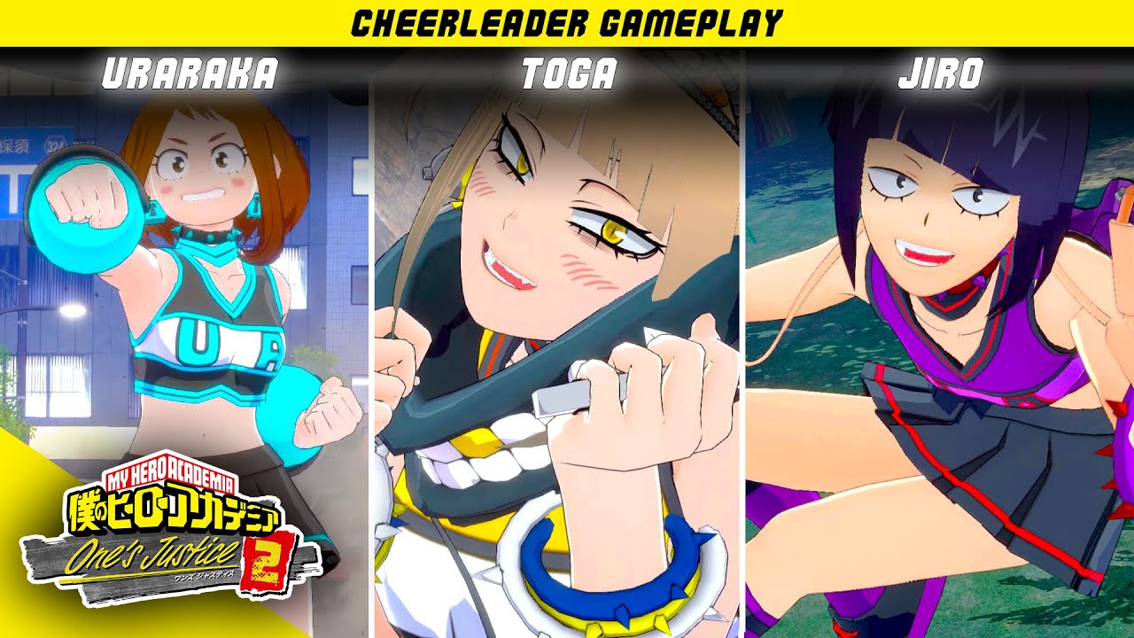 ВРЕМЯ ЧИРЛИДЕРШИ!!! My Hero Academia: One's Justice 2 Чирлидер DLC Онлайн-геймплей