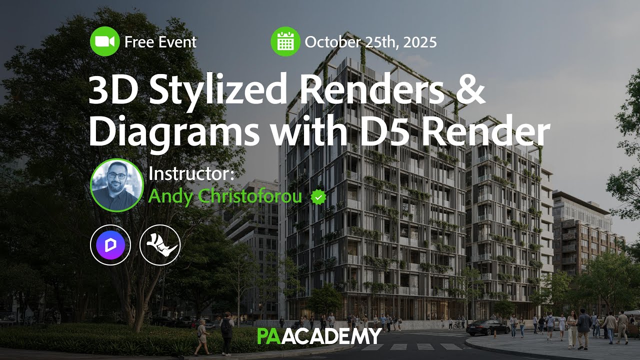 3D Stylized Renders & Diagrams with D5 Render