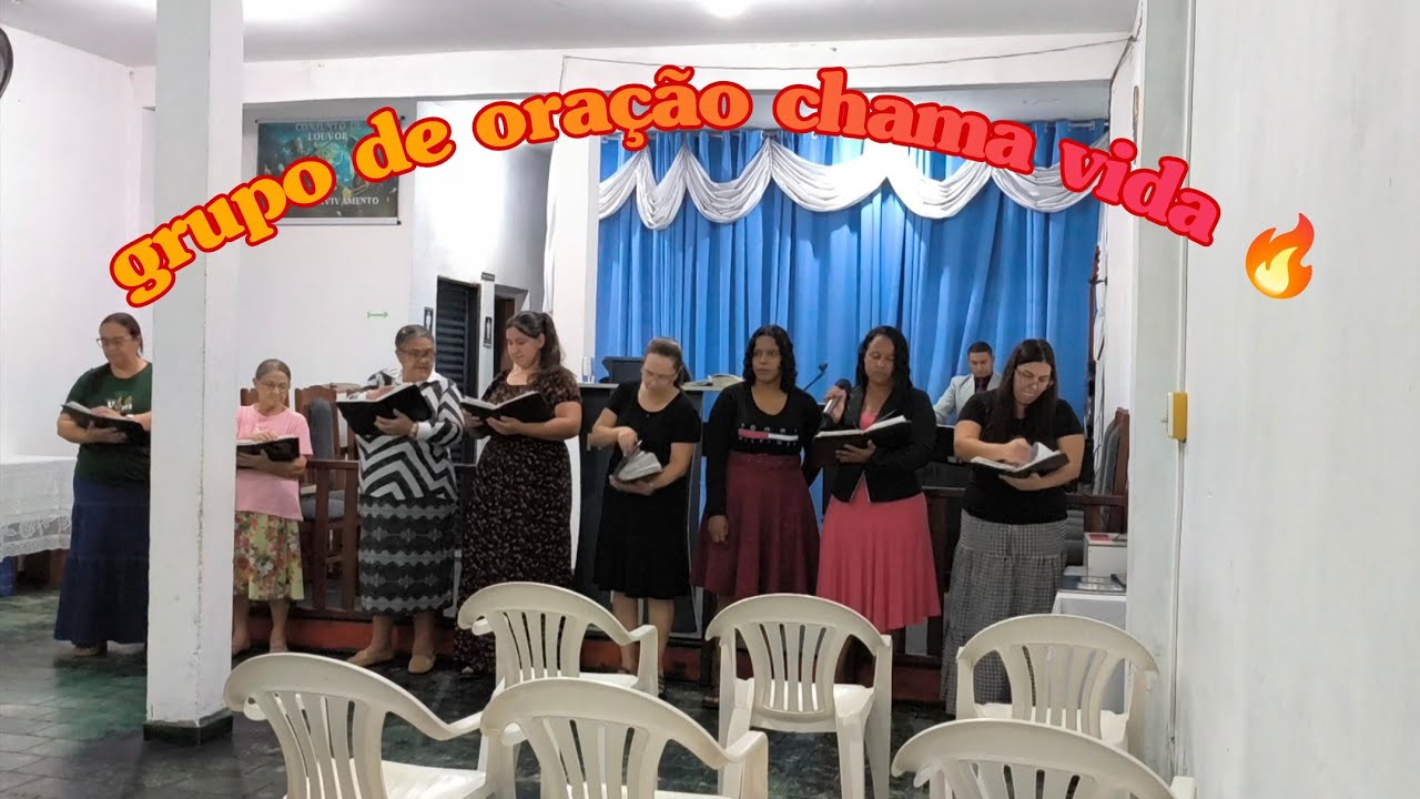 Grupo de oração chama vida 🙌🏻🔥