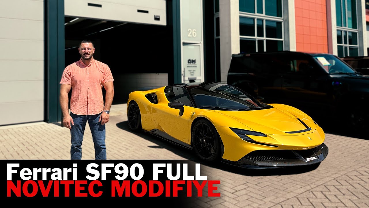 €60.000 Euro Değerinde Modifiye, Neler Değişti? - Ferrari SF90 Full Novitec Modifiye