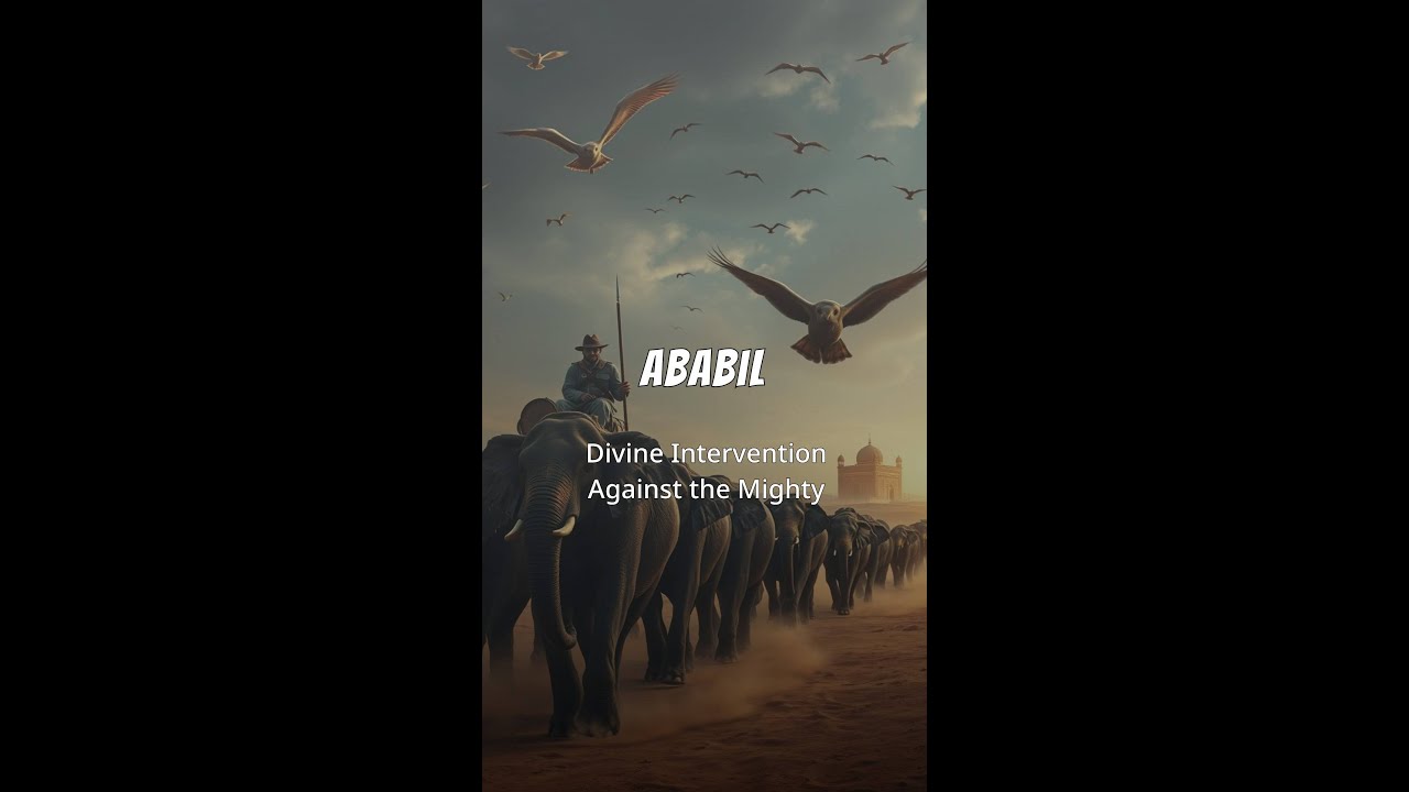 Hidden Miracle: How Birds Defeated an Elephant Army. #HiddenMiracle #SurahAlFil #IslamicReminder