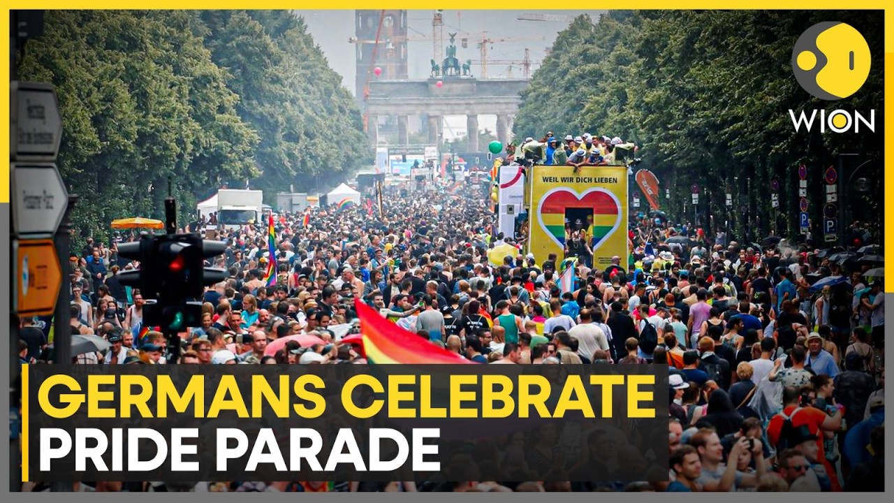 Thousands Gather at Christopher Street Day Pride Parade at Berlin | WION News