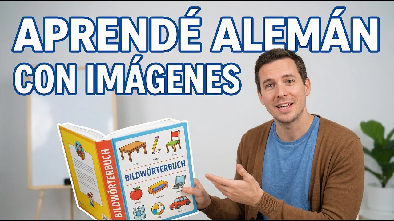 Aprendé alemán conmigo 📘 | Vocabulario visual explicado palabra por palabra