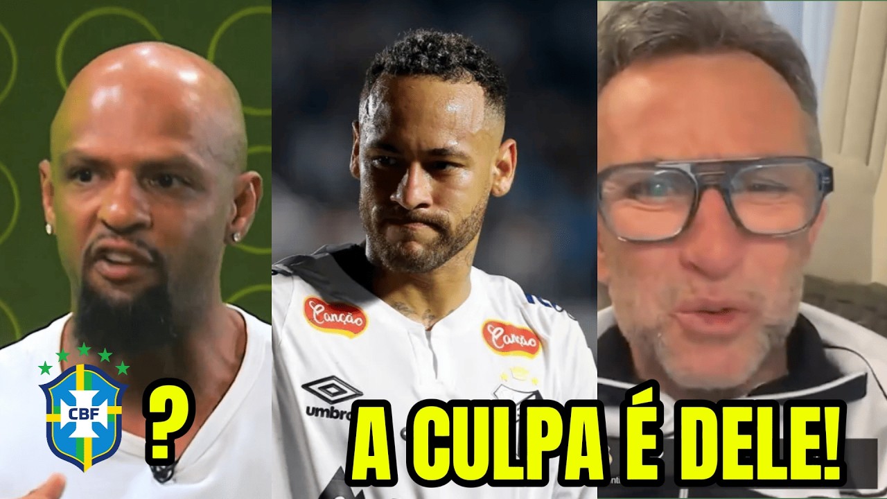BOMBA! MÍDIA DISPARA SOBRE DESEMPENHO DE NEYMAR! FELIPE MELO DIZ QUE O JOGADOR AINDA MERECE SELEÇÃO!