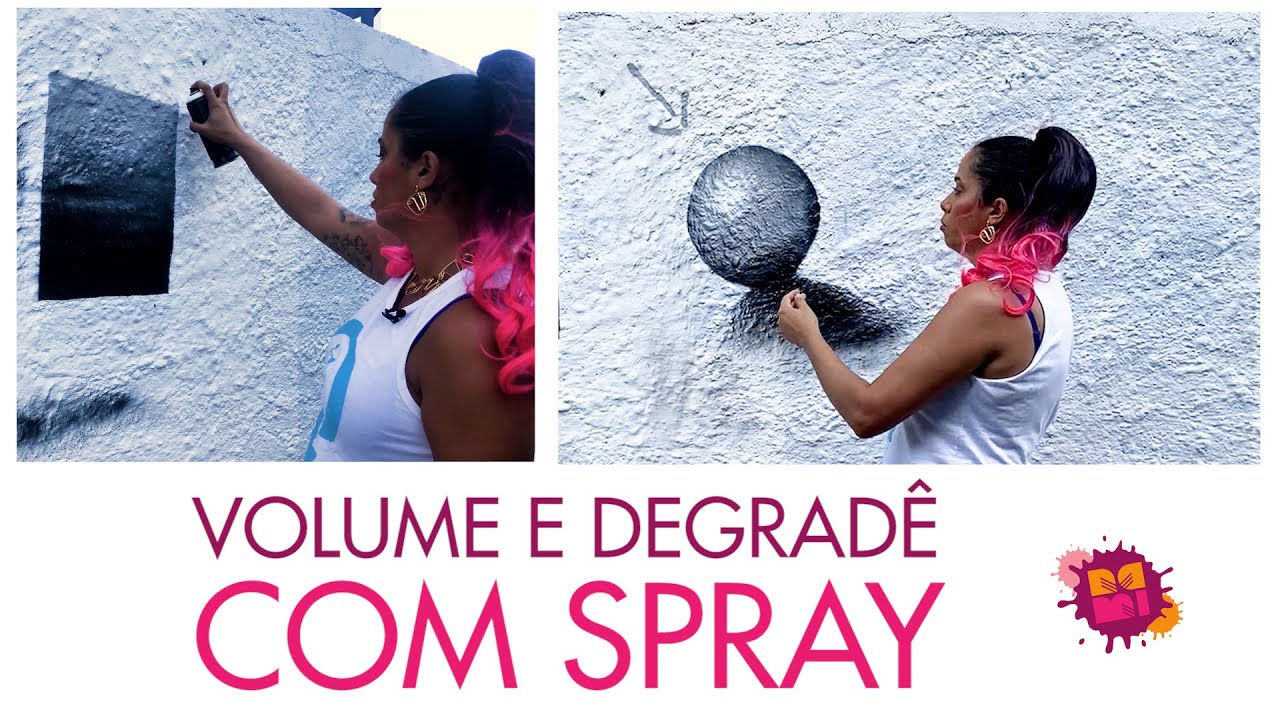 E028 - Volume e Degradê com spray