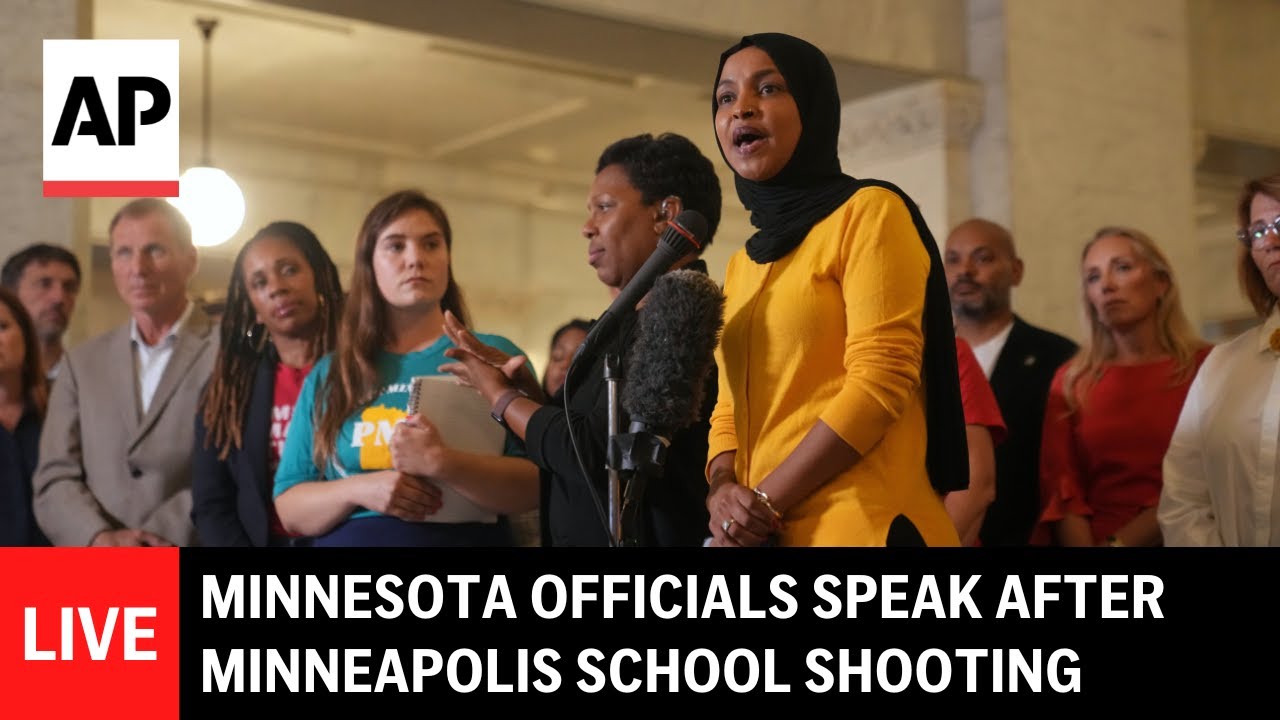 LIVE: Minnesota officials speak after Minneapolis school shooting