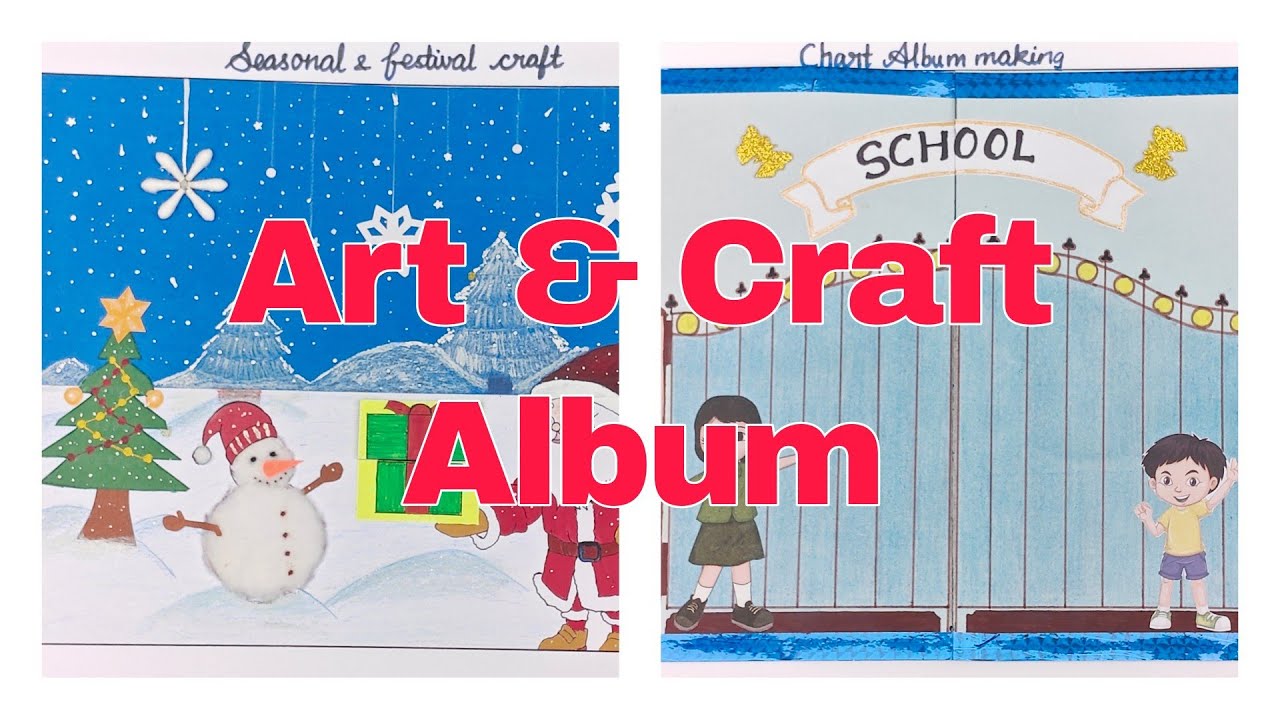 Art and Craft Album - 2026 indian Montessori training institute students ms.Lakshmidevi