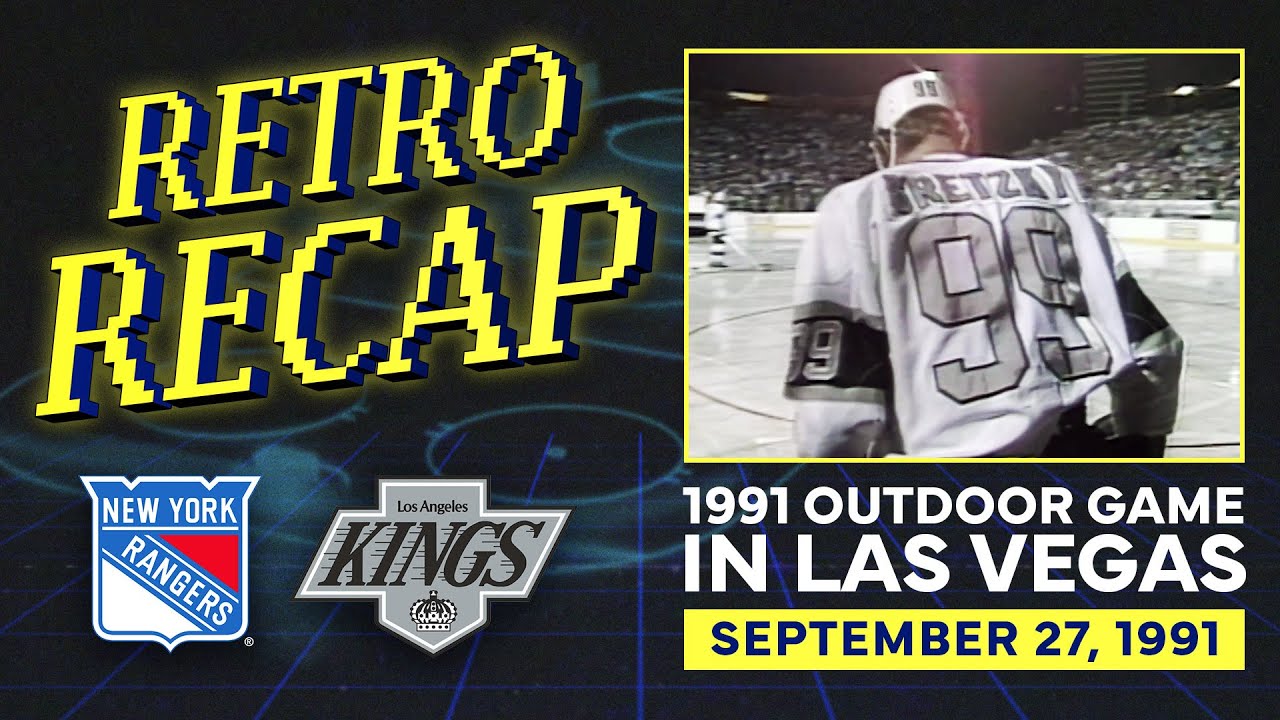 1991: Gretzky plays OUTDOORS in VEGAS | Retro Recap