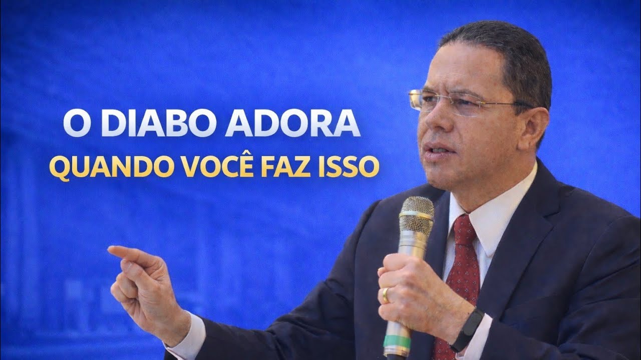 O DIABO ADORA QUANDO VOCÊ FAZ ISSO l Bispo Jadson l
