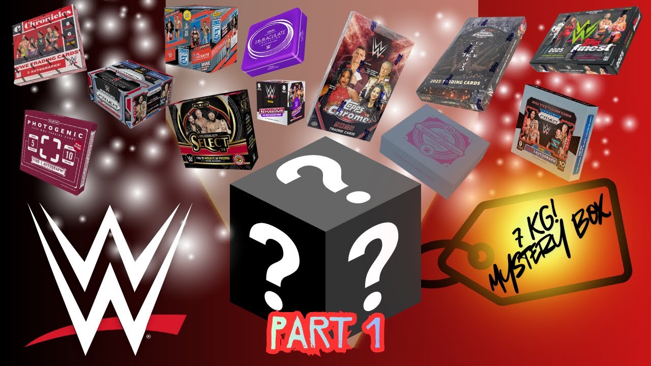 HUGE Mystery Box - Part 1  ✉️💥Various WWE, UFC, Marvel, NBA Cards!📦
