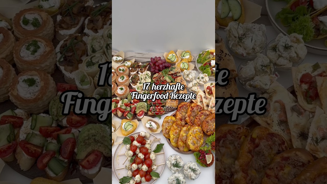 17 herzhafte Fingerfood Rezepte 