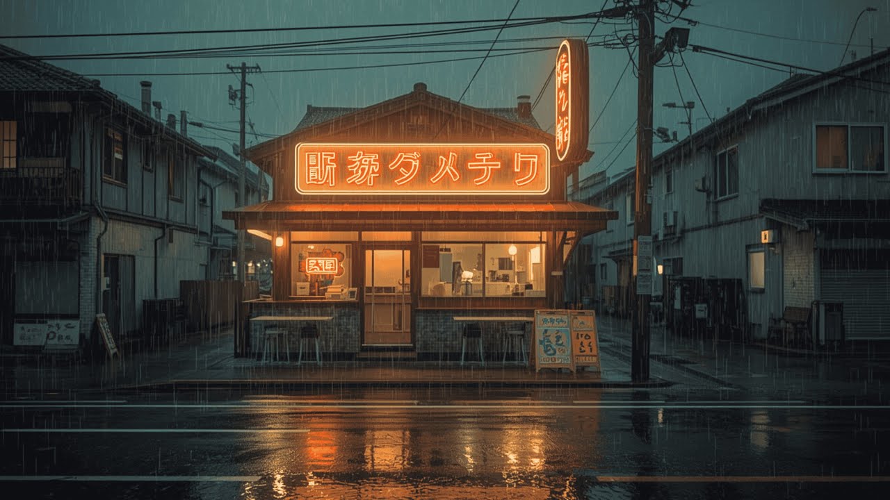 Cozy Coffeehouse Rain ☕  Lofi for Study & Focus EchoRain Lofi