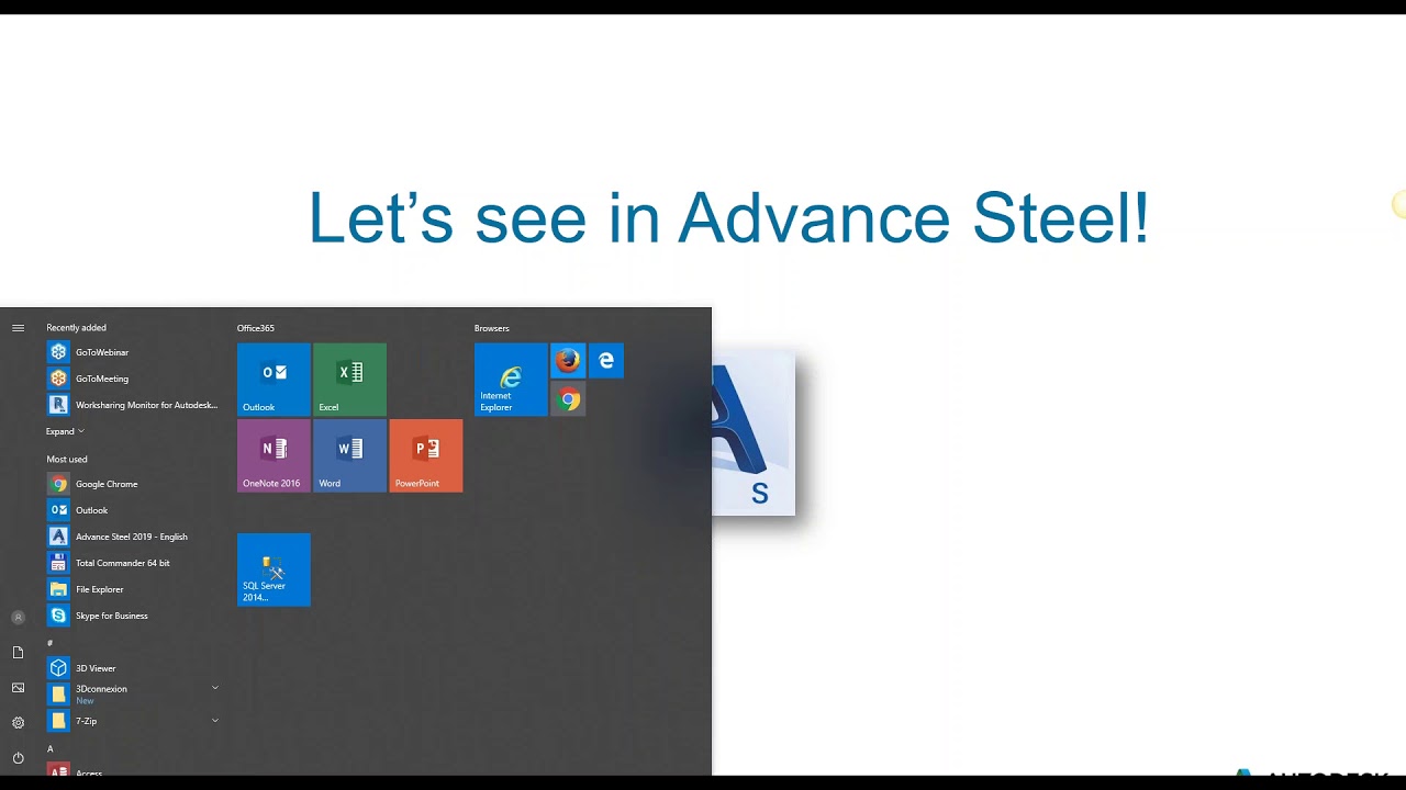 22. First Aid in Advance Steel - Investigate and Troubleshoot