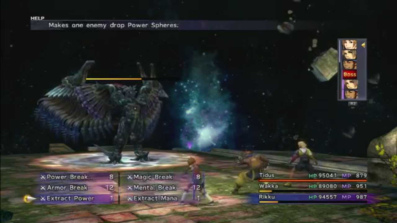 Final Fantasy X Remaster - Boss: Dark Bahamut