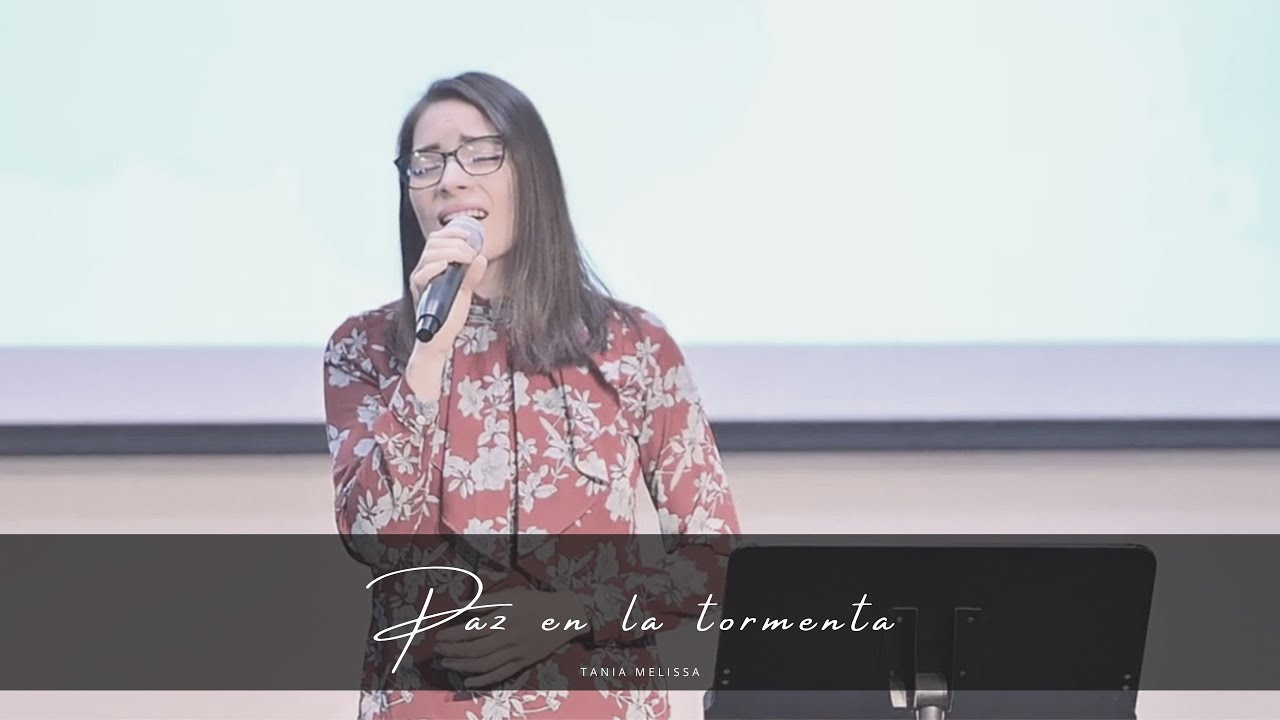 Paz en la tormenta (Live) / Tania Melissa / Cover /Adventus Media