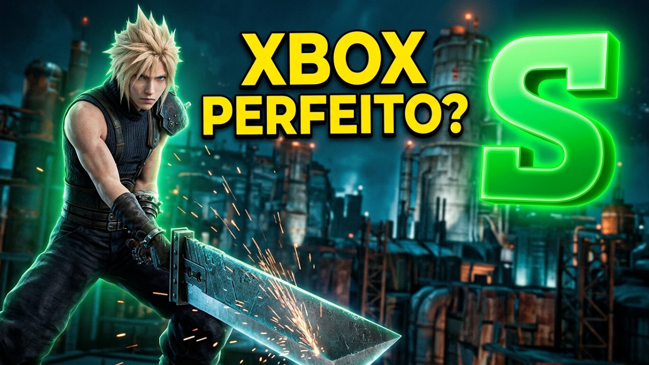 FINAL FANTASY 7 REMAKE DEMO | Teste de Performance no Xbox Series X