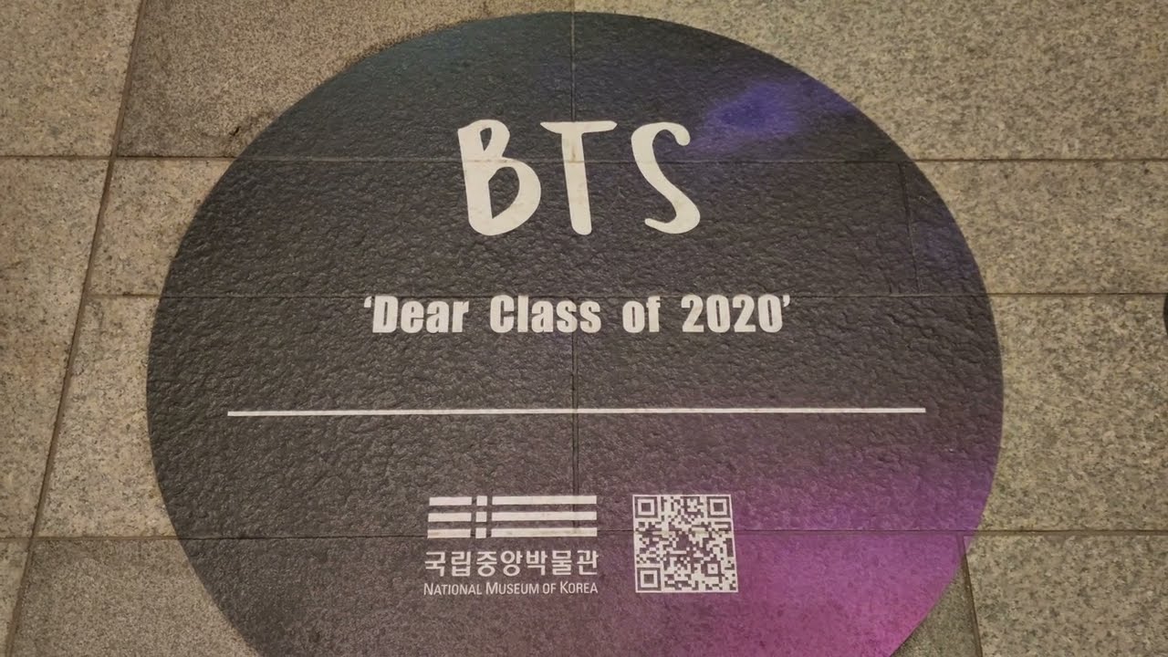 BTS本社社屋から国立中央博物館BTS公演場所まで歩く