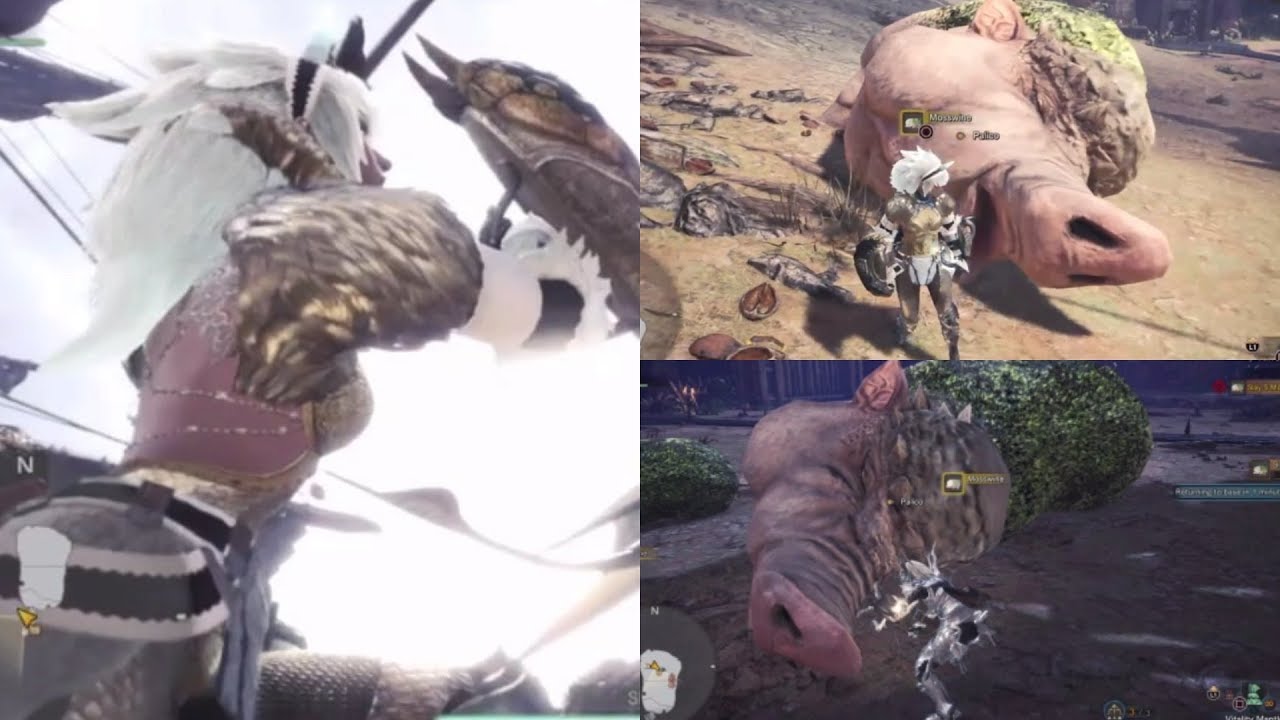 Monster Hunter World Mosswinin' and Dinin' New Year's Event Kjarr 
